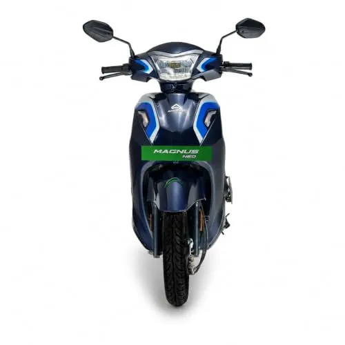 Ampere Magnus Neo Electric Scooter by Greaves I 125 km IDC Range I Next Gen LFP Battery I Booking for Ex-Showroom Price (with Portable Charge, Ocean Blue - Single Tone)