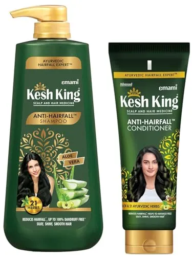 Kesh King Shampoo 1000ml & Conditioner 200ml