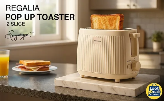 Wonderchef Regalia 2-slice Pop-up Toaster