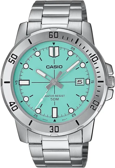 Casio Men MTP-VD01D-2E2VUDF Analog Blue Dial Men (A2334)