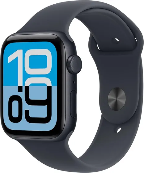 Apple Watch SE 3 GPS + Cellular 44mm Midnight Aluminium Case with… Using SBI