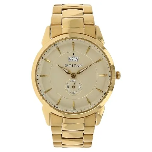 Titan Regalia Analog White Dial Men's Watch