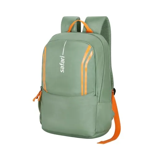 Safari Flash School Backpack Bag for Boys and Girls, Casual Travel/Office/College Bag for Men and Women, Casual Printed Backpack with Bottle Holder and Front Pocket
