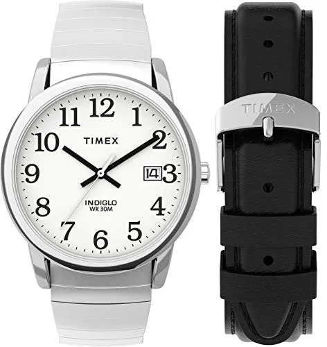 TIMEX Easy Reader Round 35mm White Dial Analog Men Watch - TWG025400JQ