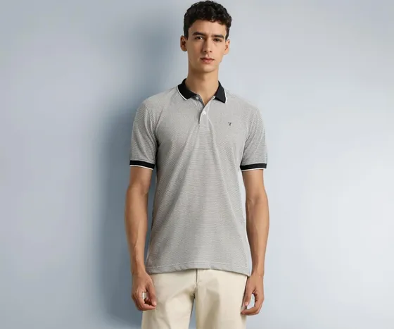Van Heusen Premium Polo T-Shirt for Men | Quick Dry | Comfort Fit | Breathable Fabric