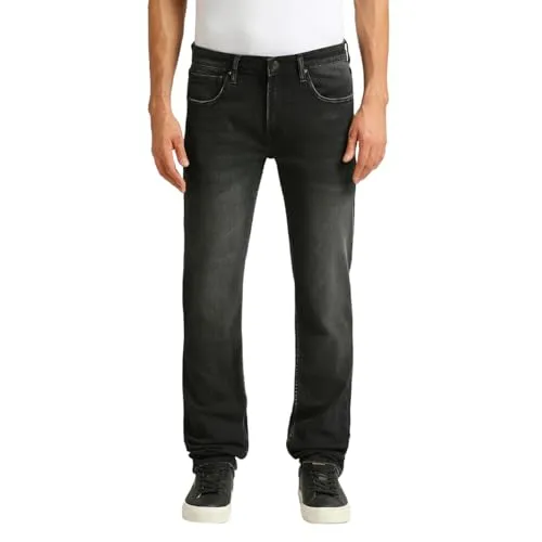 Pepe Jeans Men's Regular Fit Mid Rise Jeans