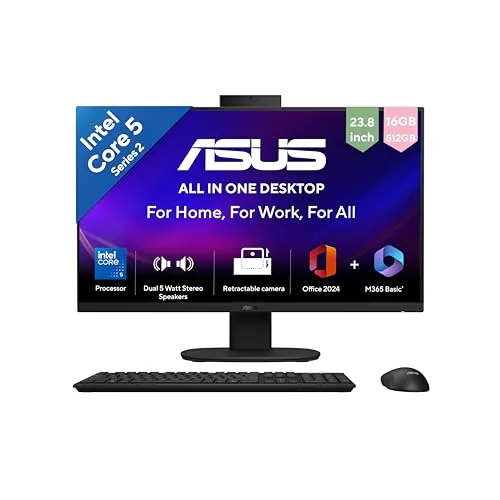 ASUS i5-14th Gen, 16GB/512GB, All in One PC