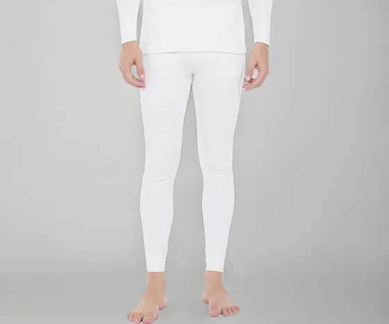 Symbol Men's Regular Fit Mid Rise Thermal Bottom