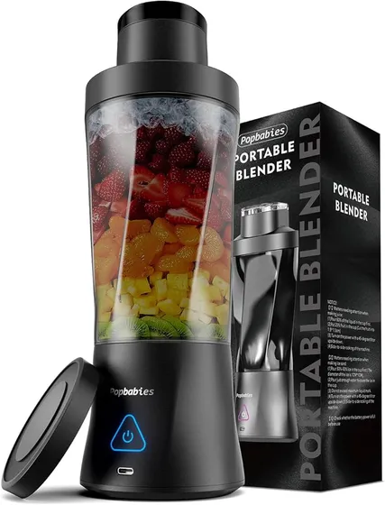 Poppabies 360W Portable Blender