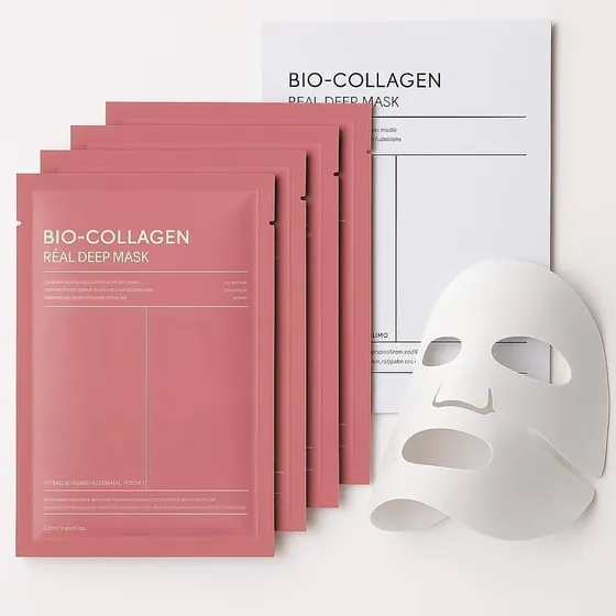 Get (Pack of 4) Bio-Collagen Real Deep Mask | Korean for just 219 - incredible savings!
