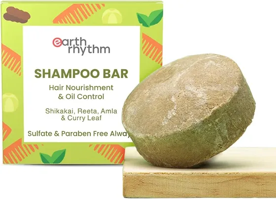 GRAB : Earth Rhythm Shikakai Shampoo Bar