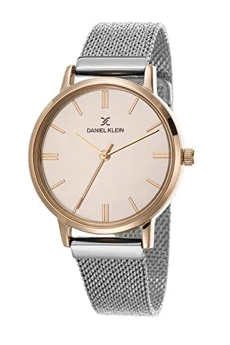 Daniel Klein Analog Silver Dial Women's Watch