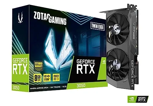 ZOTAC Gaming GeForce RTX 3050 6GB Using SBI