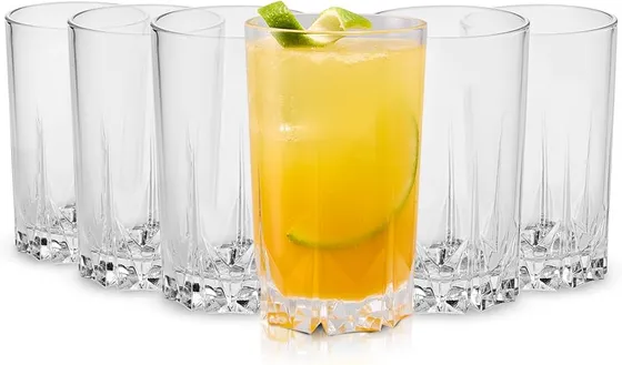 CELLO Glass Tumbler Set 310 ml, Set Of 6