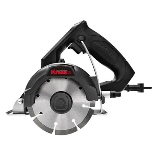 Kress 110 mm Marble Cutter 1400 Watt, 110 mm Wheel Diameter | 220 V, 90° Cutting Capacity, 1 Year Warranty, 13,000 RPM (KU076T)