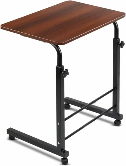 TECHNOVIBES Foldable Study Table/Bed Table/Foldable and Portable Wooden/Writing Desk