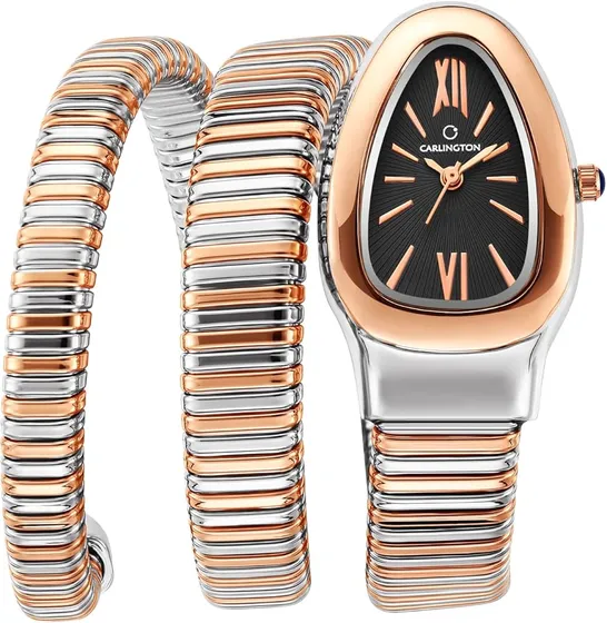 Snake Band Analog Ladies Watch