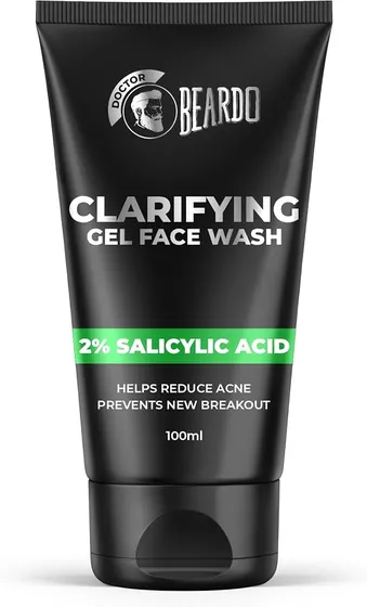 Beardo Clarifying Gel Face Wash for Men with Salic