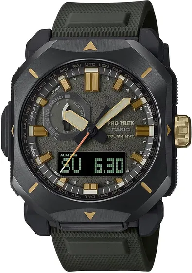 Casio Protrek PRW-6900Y-3PR Analog-Digital Green Dial Men (SL129)