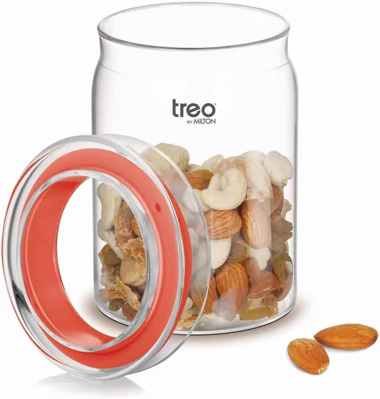 Treo By Milton Alin Jar With Glass lid, 800 ml