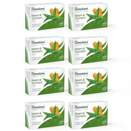 Himalaya Neem and Turmeric Soap 125G(Po8) Ind-Com