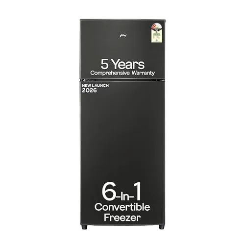 Godrej 272L 5 Years Comprehensive Warranty Double Door Refrigerator