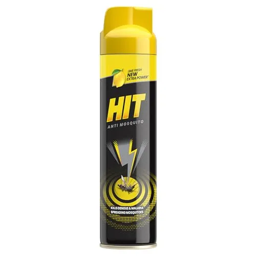 HIT Flying Insect Killer - Mosquito & Fly Killer Spray (700ml) | Lime Fragrance | Instant Kill | Protection from Dengue & Malaria, pack of 1