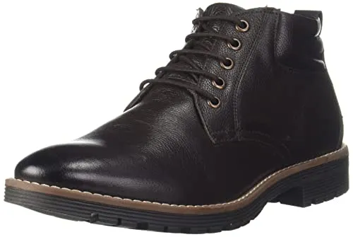 GRAB: Bata Knox Men's Brown Leather Boots