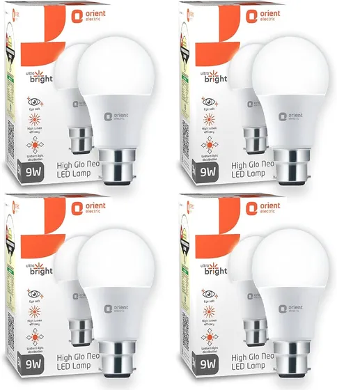 9W LED Bulbs (Pack of 4)