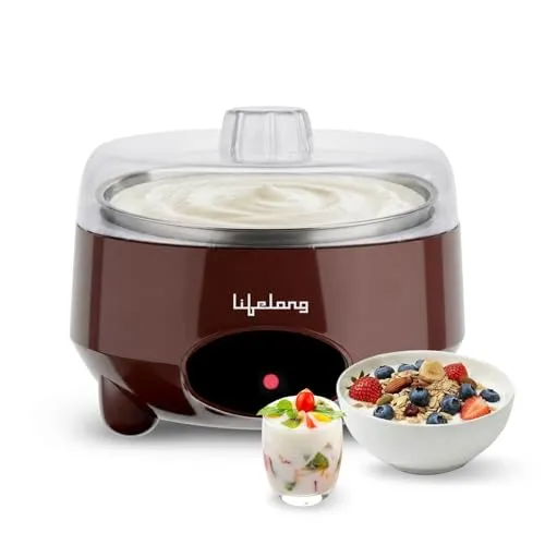 Lifelong Automatic Yogurt and Curd Maker Machine for Home | Auto Te
