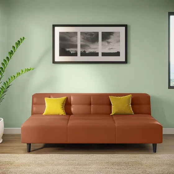 Interio Leather Sofa
