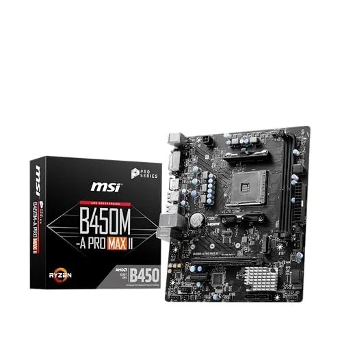 MSI B450M A PRO MAX II Using SBI CC