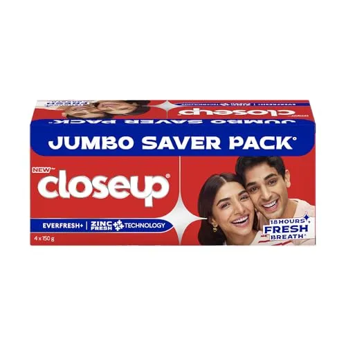 Close Up Toothpaste (4×150g)
