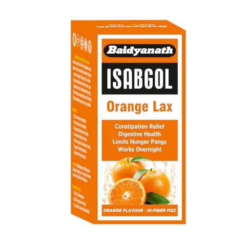 Baidyanath Isabgol Orange Lax 250g | Psyllium Husk