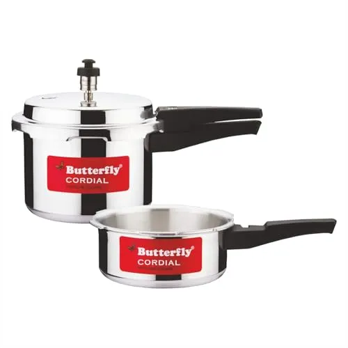 Butterfly Cordial 2 Litres and 3 Litres Pressure Cookers