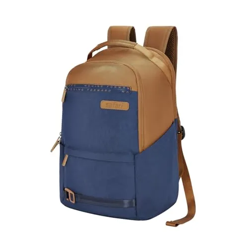 Safari Dart 1 24L College backpack, 2 compartments, 17" laptop compatible, Smart trolley sleeve, Front pocket, college backpack bags for women and men, travel bag, Ideal for Students, Color - Blue