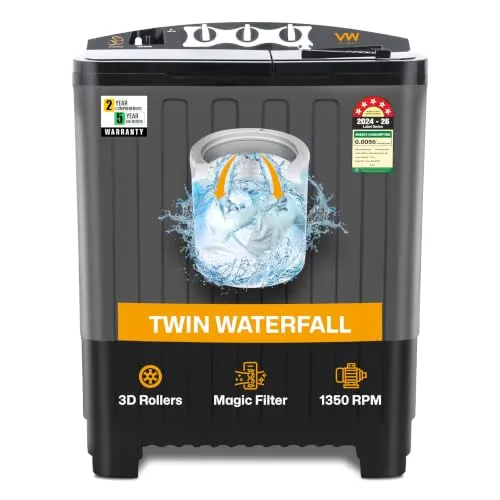 VW 7.5 kg Automatic Top Load Washing Machine