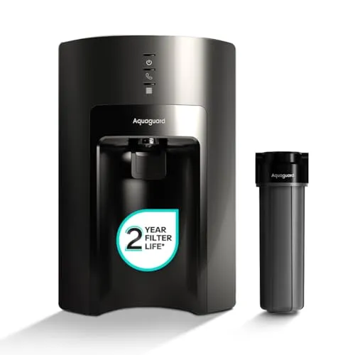 Aquaguard Delight Aquasaver RO+UV+UF | 2-year filter life | With Mega Sediment filter