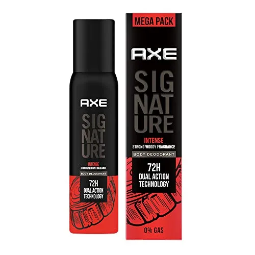 AXE Signature Intense Long Lasting Deodorant No Gas Body Perfume For Men 200 Ml