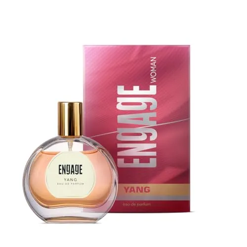 Engage Yang Eau De Parfum for Women 50ml |Floral Fruity|Long Lasting Perfume| Everyday Luxury |Perfume for Woman| No Parabens | No Silicones| Dermat-Tested EDP| Gift for woman|Also Try Maracuja Wine