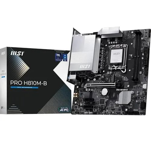 MSI PRO H810M B Motherboard mATX Using SBI Card