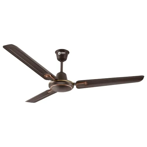 Orient Electric’s 1200 mm Pacific Air Déco| Decorative ceiling fan | Powerful airflow| BEE 1 Star Rated | 2-year warranty | Smoke Brown, pack of 1
