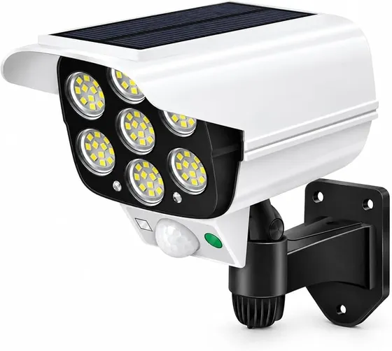 Pack of 1 Camera Shape Solar LED Light Fixture with Remote Control
