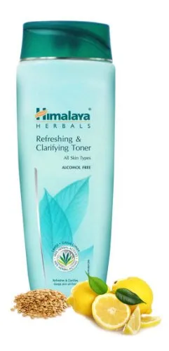 Himalaya Refreshing and Clarifying Toner liquid with Citrus Limon, Lentil and Boerha Root, Pack of 1, 100ml