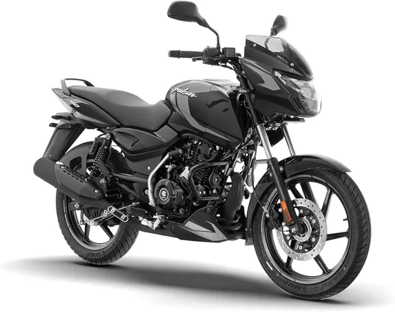 PULSAR 150 SD Motorcycle Ebony Black Grey