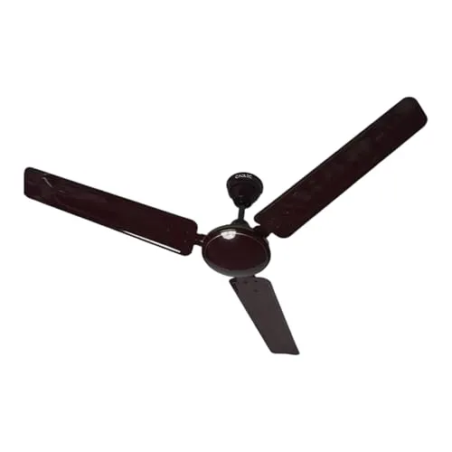 CADLEC Breeza 1200mm Ultra High Speed Ceiling Fan | Powerful Air Delivery | BEE Star Rated Energy Efficient | High Performance Motor | 3-Year Warranty | Brown