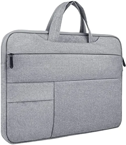 Dynotrek Kindle 15.6 inch Laptop Sleeve Case Pouch, (Denim Grey)