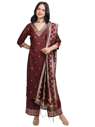 Vishudh Womens Ethnic Set | Regular Fit | Fashion Outfit | with Comfo