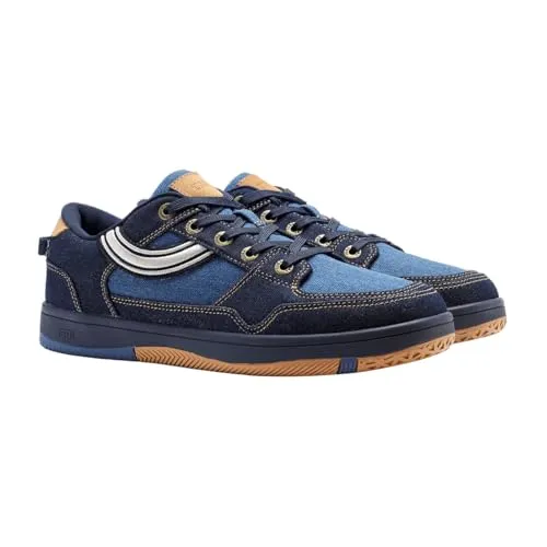 By Sachin Tendulkar Unisex Sundowner Lifestyle Denim Sneakers | All Day Comfort