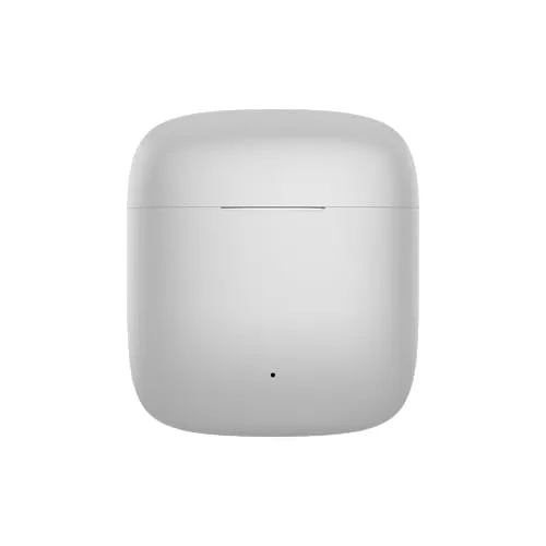 Earwaves S40 True Wireless Earbuds with Bluetooth 5.3, IPX4, ENC, Hi-Resolution Stereo Sound, LED Battery Display, Type-C Fast Charging, Lightweight and Compact Design (White)